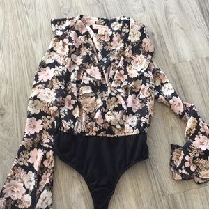 Floral Body Suit
